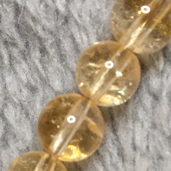 6mm Citrine beads - Picture 6 of 6